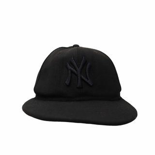 ニューエラー(NEW ERA)のニューエラ NEW ERA 正規品 エンブロイダリー ヤンキース キャップ 黒(その他)