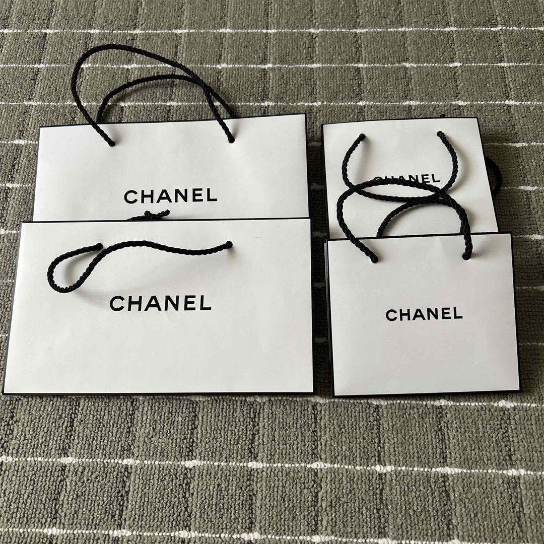 CHANEL(シャネル)のショップ袋✖︎4 レディースのバッグ(ショップ袋)の商品写真