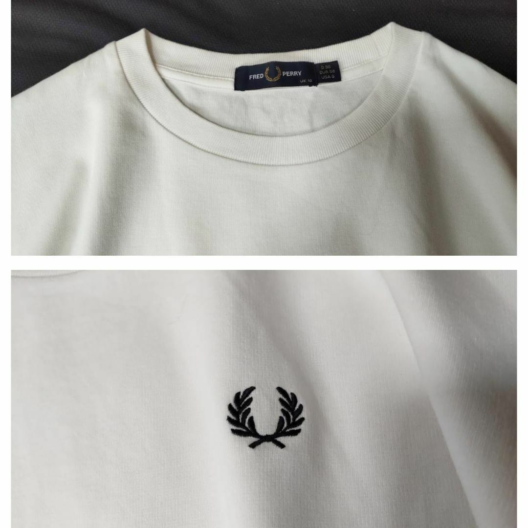 FRED PERRY(フレッドペリー)のCuff Detail T-Shirt   FRED PERRY レディースのトップス(シャツ/ブラウス(半袖/袖なし))の商品写真