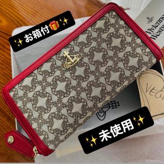 ヴィヴィアンウエストウッド(Vivienne Westwood)の未使用お箱付VivienneWestwoodオーブマニア長財布(財布)