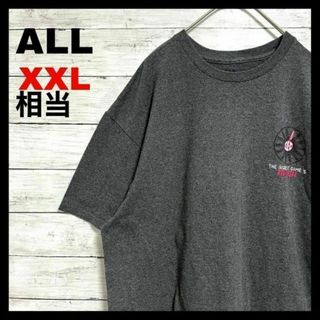 g2 US古着 ALL SECロゴ アメフト 半袖Tシャツ 背面ビッグロゴ(Tシャツ/カットソー(半袖/袖なし))