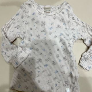 テータテート(tete a tete)のテータテート　小花柄　長袖　80(Ｔシャツ)