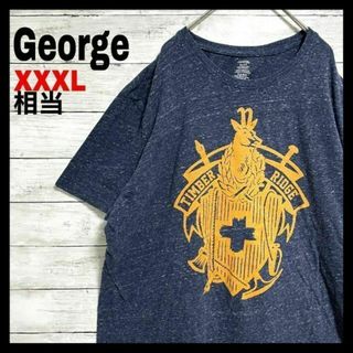 g18 海外古着 ジョージ TIMBER RIDGE 半袖Tシャツ トナカイ(Tシャツ/カットソー(半袖/袖なし))