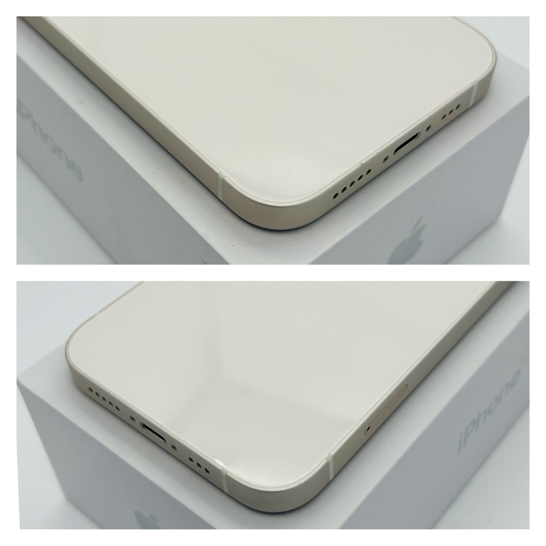 Apple(アップル)のA 新品電池　iPhone 12 ホワイト 256 GB SIMフリー　本体 スマホ/家電/カメラのスマートフォン/携帯電話(スマートフォン本体)の商品写真