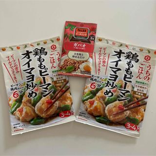 鷄ももピーマンオイマヨ炒め　ガパオ　調味料詰め合わせ　料理の素　そうざいの素(その他)