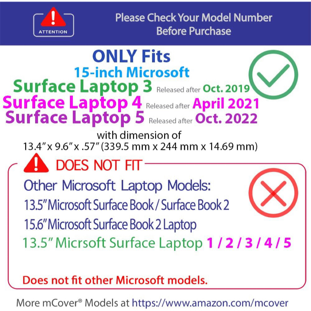 【保護ケース】15インチ Microsoft Surface Laptop 3 スマホ/家電/カメラのPC/タブレット(ノートPC)の商品写真