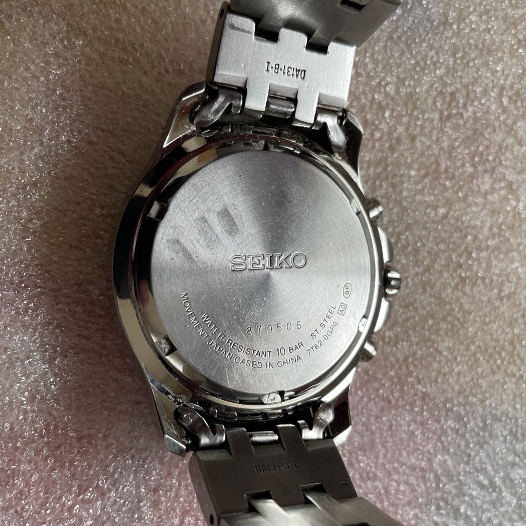SEIKO(セイコー)のSEIKO  セイコー　腕時計　メンズ　クロノグラフ メンズの時計(腕時計(アナログ))の商品写真