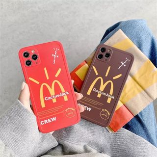 トラヴィススコット×マクドナルド☆iPhoneケース  スマホ  カバー(iPhoneケース)