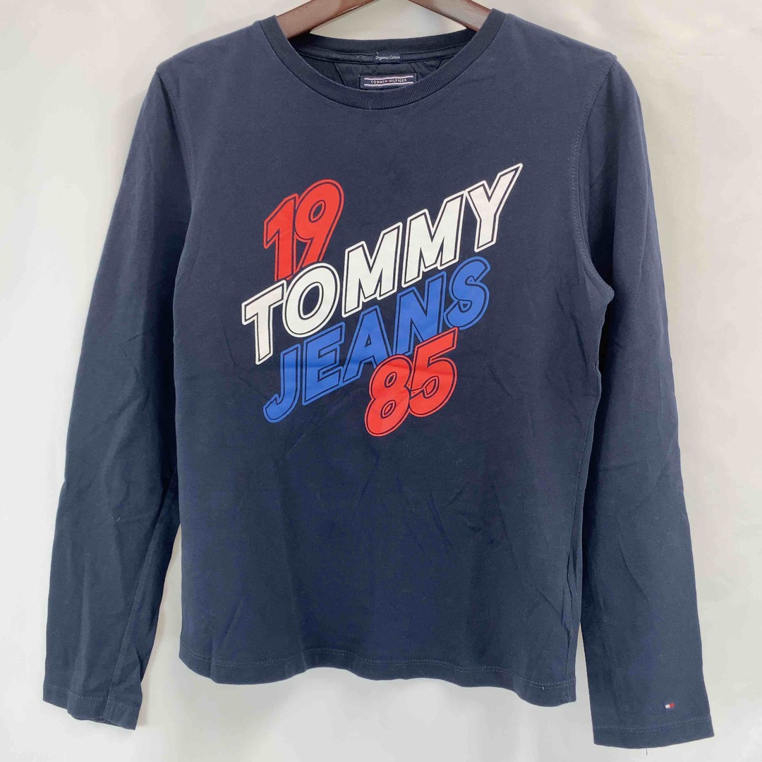 TOMMY HILFIGER(トミーヒルフィガー)のTOMMY HILFIGER トミーヒルフィガー レディース Tシャツ（長袖） 紺色 tk レディースのトップス(Tシャツ(長袖/七分))の商品写真