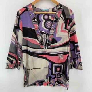 エミリオプッチ(EMILIO PUCCI)のエミリオプッチ　EMILIO　PUCCI　マルチカラー　  レディース 　長袖シャツ/ブラウス(シャツ/ブラウス(長袖/七分))