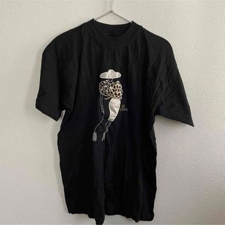 B&CレディースTシャツ　ブラック(Tシャツ(半袖/袖なし))