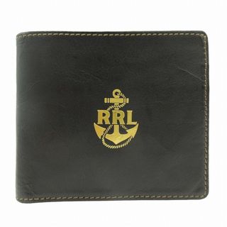 ダブルアールエル(RRL)のダブルアールエル ラルフローレン RRL レザー 二つ折り 財布(折り財布)