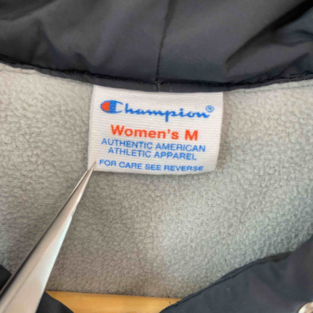 Champion(チャンピオン)のChampion チャンピオン黒　ブラック　裏地フリース　レディース ブルゾン メンズのジャケット/アウター(ブルゾン)の商品写真