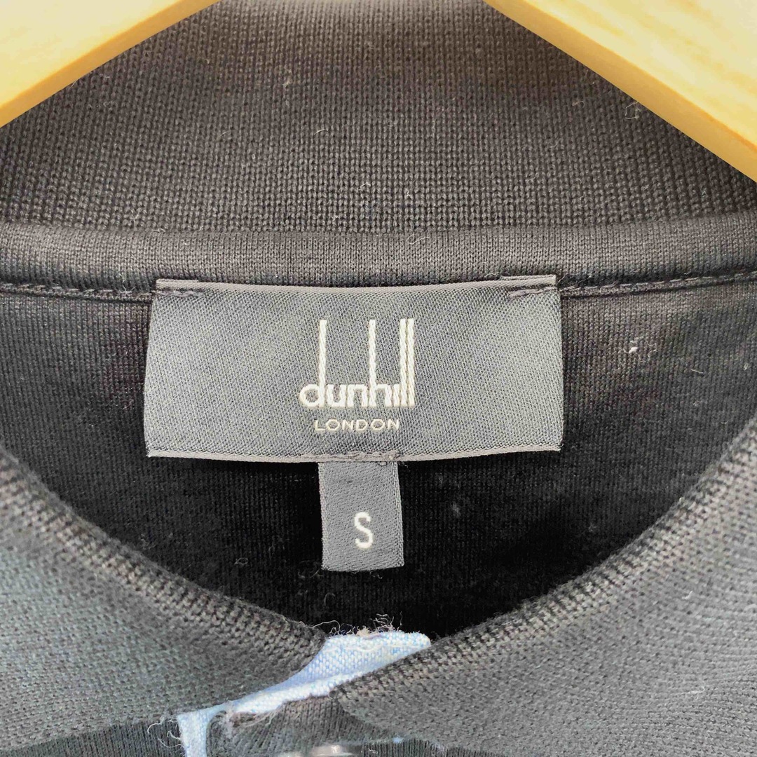 Dunhill(ダンヒル)のdunhill ダンヒル メンズ ポロシャツ 長袖 ブラック 胸ポケット メンズのトップス(ポロシャツ)の商品写真