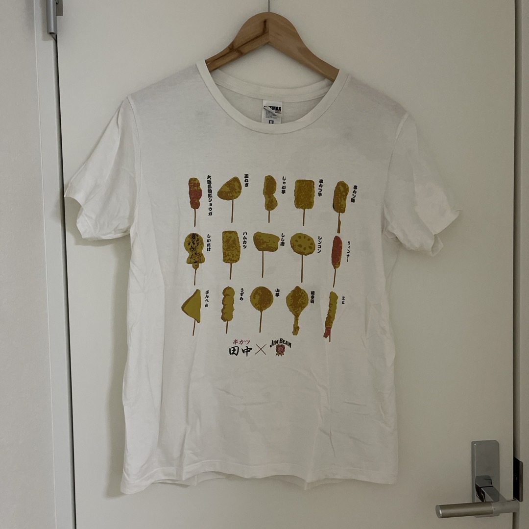 串カツ田中 Tシャツ ジムビーム  メンズのトップス(Tシャツ/カットソー(半袖/袖なし))の商品写真
