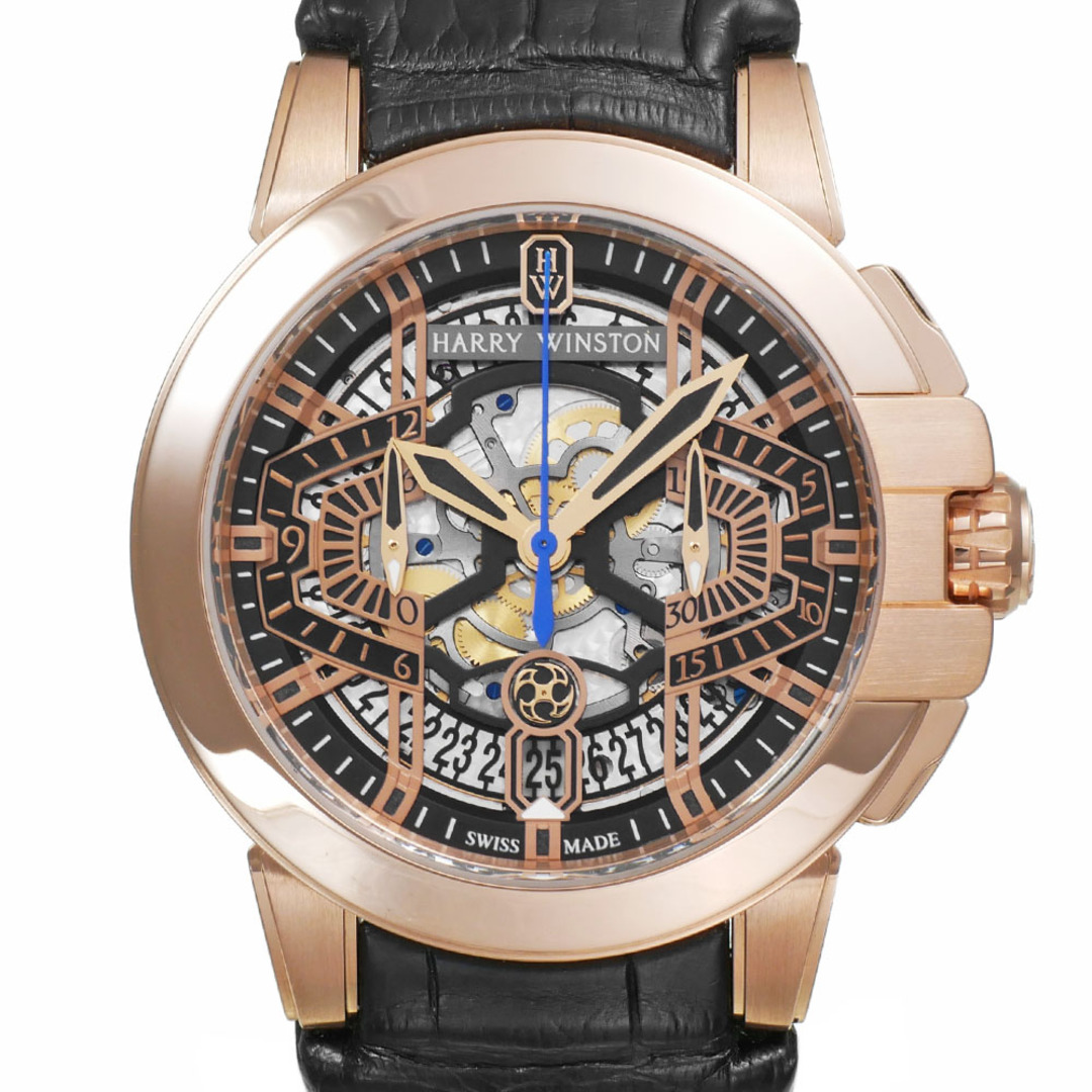 HARRY WINSTON(ハリーウィンストン)のハリーウィンストン オーシャン クロノグラフ オートマティック 44mm Ref.OCEACH44RR001 中古品 メンズ 腕時計 メンズの時計(腕時計(アナログ))の商品写真
