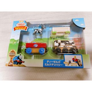 マテル きかんしゃトーマス 木製レールシリーズ ディーゼルのミルクデリバリー G(鉄道模型)