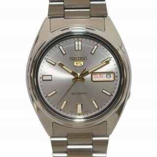 セイコー(SEIKO)のSEIKO 5 ファイブ 腕時計 自動巻き シルバー色 7S26-02F0(腕時計)
