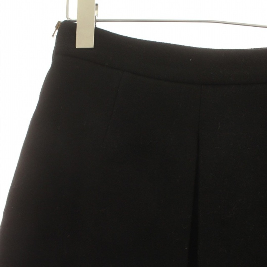 Stella McCartney(ステラマッカートニー)のステラマッカートニー スカート ミニ フレア ウール 40 L 黒 ブラック レディースのスカート(ミニスカート)の商品写真
