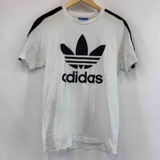 アディダス(adidas)のadidas（originals） アディダス（オリジナルス） メンズ Tシャツ（半袖）ロゴプリント ホワイト(Tシャツ/カットソー(半袖/袖なし))