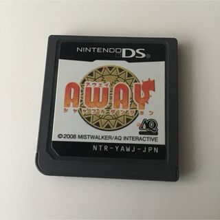 ニンテンドーDS(ニンテンドーDS)のDS ソフト　AWAY　アウェイ　つよくてはじめから　ニンテンドーDS(携帯用ゲームソフト)