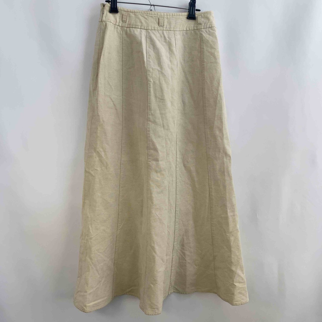 LAURA ASHLEY(ローラアシュレイ)のLAURA ASHLEY ローラアシュレイ レディース ロングスカート ベージュ tk レディースのスカート(ロングスカート)の商品写真