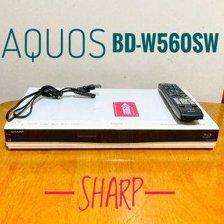 シャープ(SHARP)のSHARP シャープ　ブルーレイレコーダー HDD 500GB 2チューナー(ブルーレイレコーダー)