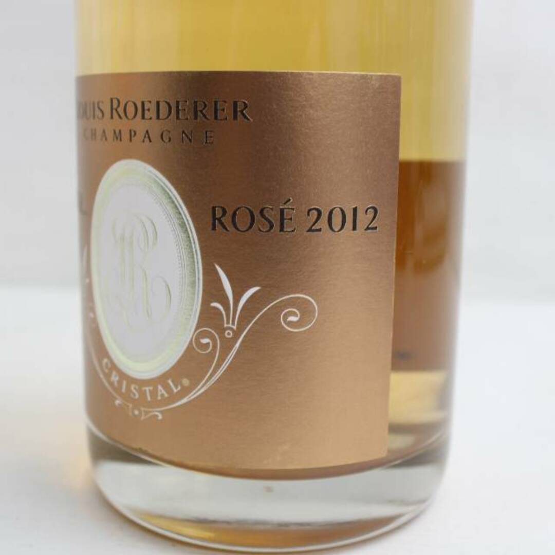 ルイ ロデレール クリスタル ロゼ 2012 食品/飲料/酒の酒(シャンパン/スパークリングワイン)の商品写真