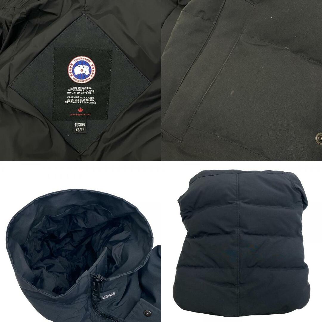 CANADA GOOSE(カナダグース)のカナダグース CANADA GOOSE ダウンジャケット
 MACMILLIAN 3804MA  ブラック メンズのジャケット/アウター(ダウンジャケット)の商品写真