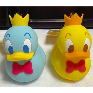 ディズニー(Disney)のドナルド バッグチャーム&グワグワスティックコンプリートセット(キャラクターグッズ)