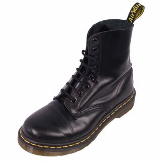 ドクターマーチン(Dr.Martens)のドクターマーチン Dr.Martens ブーツ ショートブーツ 8ホール PASCAL パスカル スムースレザー シューズ レディース UK5(24cm相当) ブラック(ブーツ)