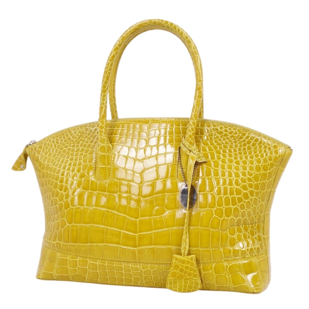 Crocodile - 美品 クロコダイル CROCODILE JRA バッグ Crocodile - 美品 クロコダイル CROCODILE JRA バッグ