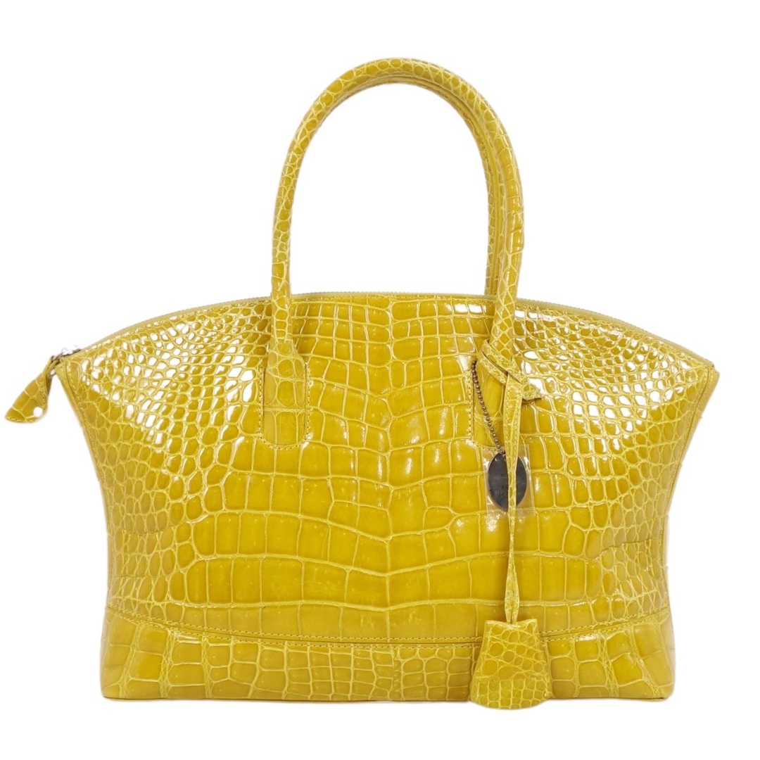 Crocodile - 美品 クロコダイル CROCODILE JRA バッグ Crocodile - 美品 クロコダイル CROCODILE JRA バッグ