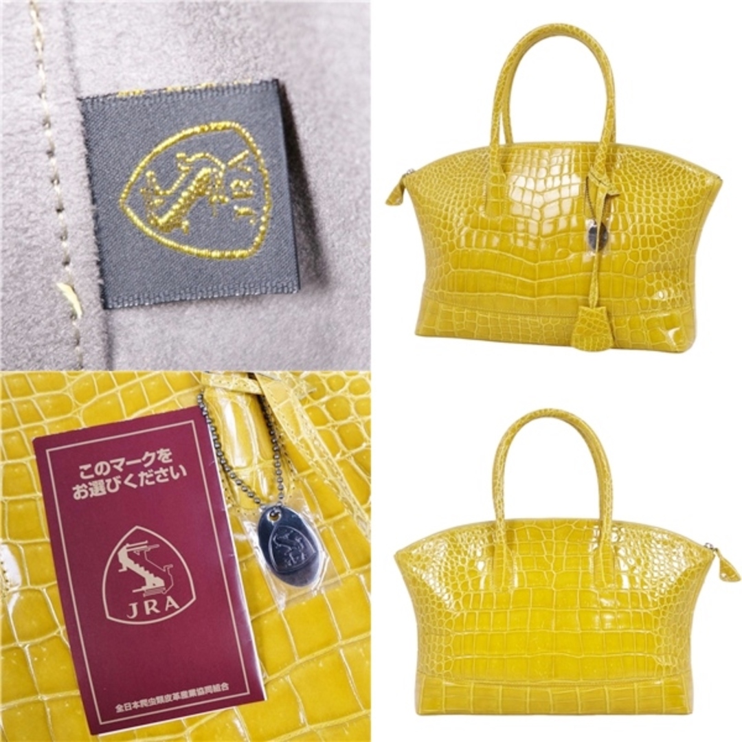 Crocodile - 美品 クロコダイル CROCODILE JRA バッグ Crocodile - 美品 クロコダイル CROCODILE JRA バッグ