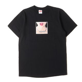 シュプリーム(Supreme)のSupreme シュプリーム Tシャツ サイズ:S 18SS ネックレス フォト クルーネック 半袖Tシャツ Necklace Tee ブラック 黒 トップス カットソー【メンズ】【中古】(Tシャツ/カットソー(半袖/袖なし))