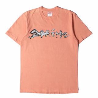 シュプリーム(Supreme)のSupreme シュプリーム Tシャツ サイズ:S 18AW リキッドロゴ クルーネック 半袖Tシャツ Liquid Tee テラコッタ トップス カットソー【メンズ】【中古】(Tシャツ/カットソー(半袖/袖なし))