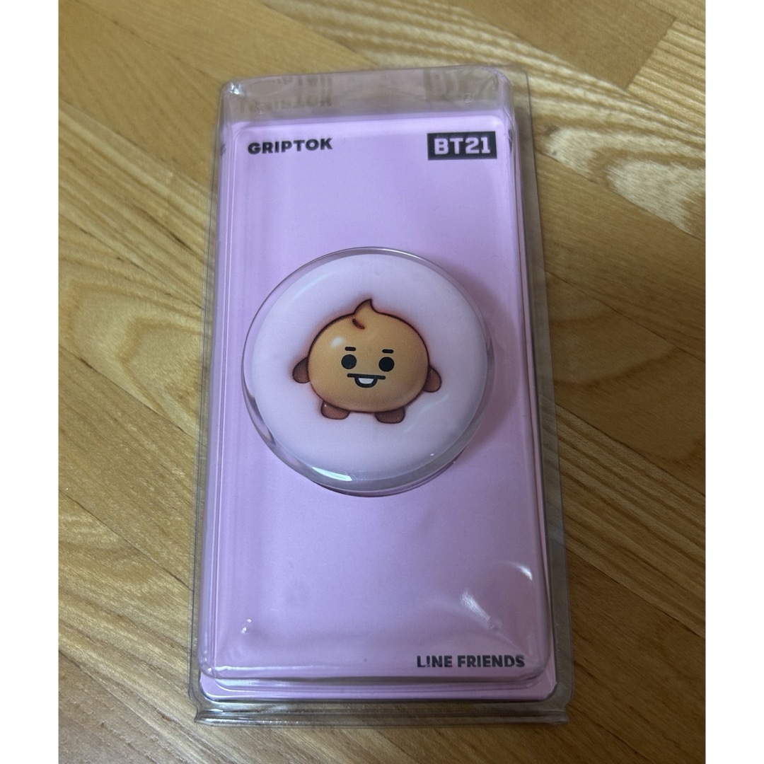 BT21(ビーティーイシビル)のBT21 スマホグリップ スマホ/家電/カメラのスマホアクセサリー(その他)の商品写真