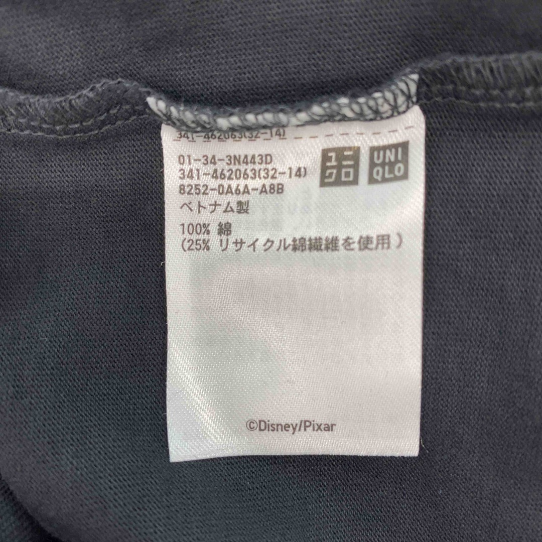 UNIQLO(ユニクロ)のUNIQLO PIXAR Disney ユニクロ メンズ Tシャツ（半袖）ブラック メンズのトップス(Tシャツ/カットソー(半袖/袖なし))の商品写真