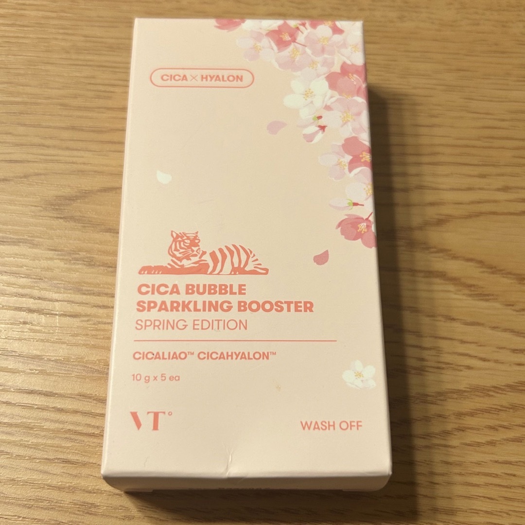 VT(ブイティー)の【新品】VT CICA BUBBLE SPARKLING BOOSTER コスメ/美容のスキンケア/基礎化粧品(パック/フェイスマスク)の商品写真