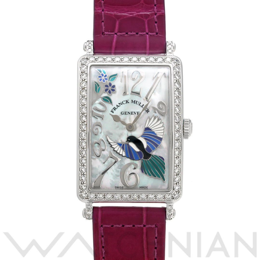 FRANCK MULLER(フランクミュラー)の中古 フランクミュラー FRANCK MULLER 952 QZ REL BU MOP D 1R ホワイトシェル レディース 腕時計 レディースのファッション小物(腕時計)の商品写真