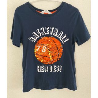 エイチアンドエム(H&M)の【H&M】スパンコールTシャツ・１３０cm(Tシャツ/カットソー)