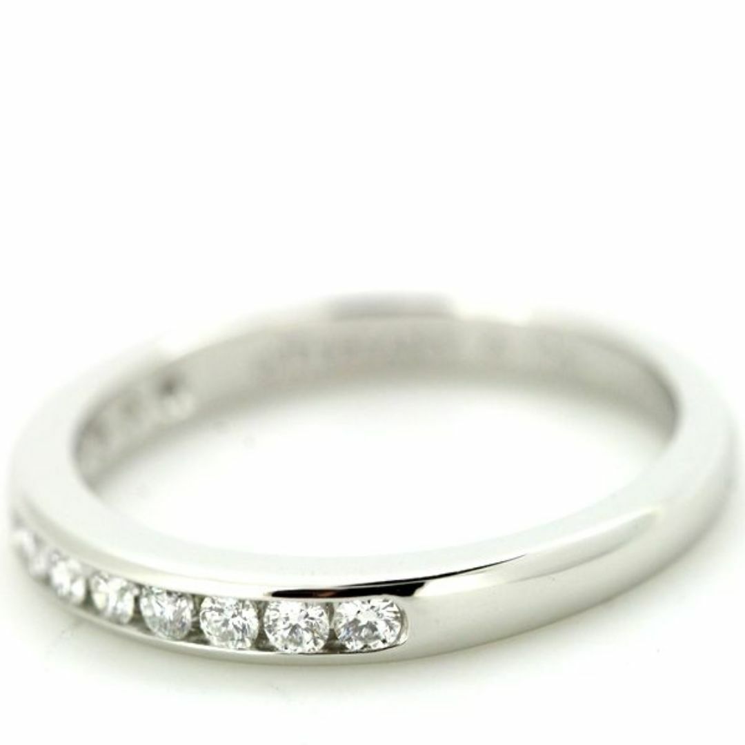 Tiffany & Co.(ティファニー)のティファニー ハーフサークル ダイヤモンド リング 13P 8号弱 2.58mm Pt950 レディースのアクセサリー(リング(指輪))の商品写真