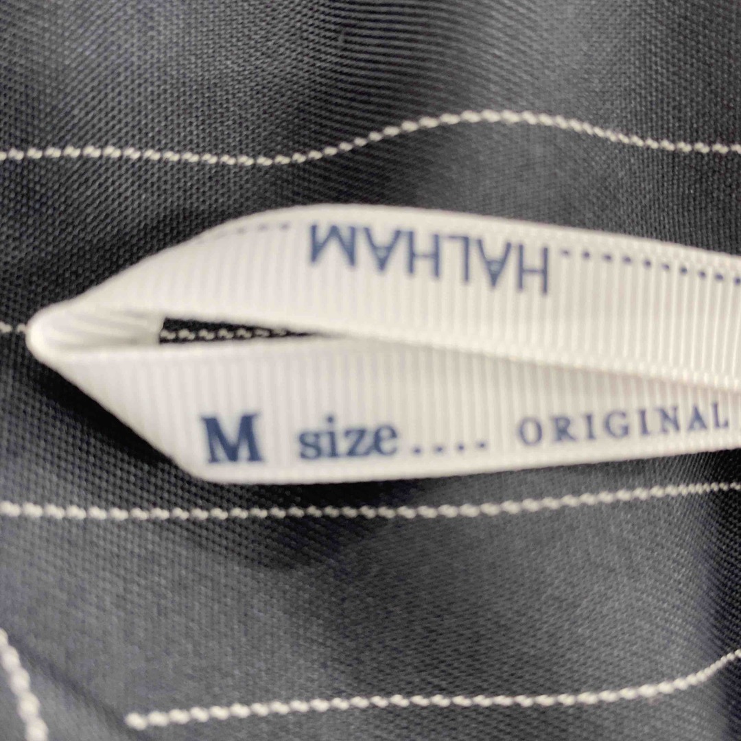 HALHAM ハルハム メンズ 長袖シャツ グレイ ストライプ柄 tk メンズのトップス(シャツ)の商品写真