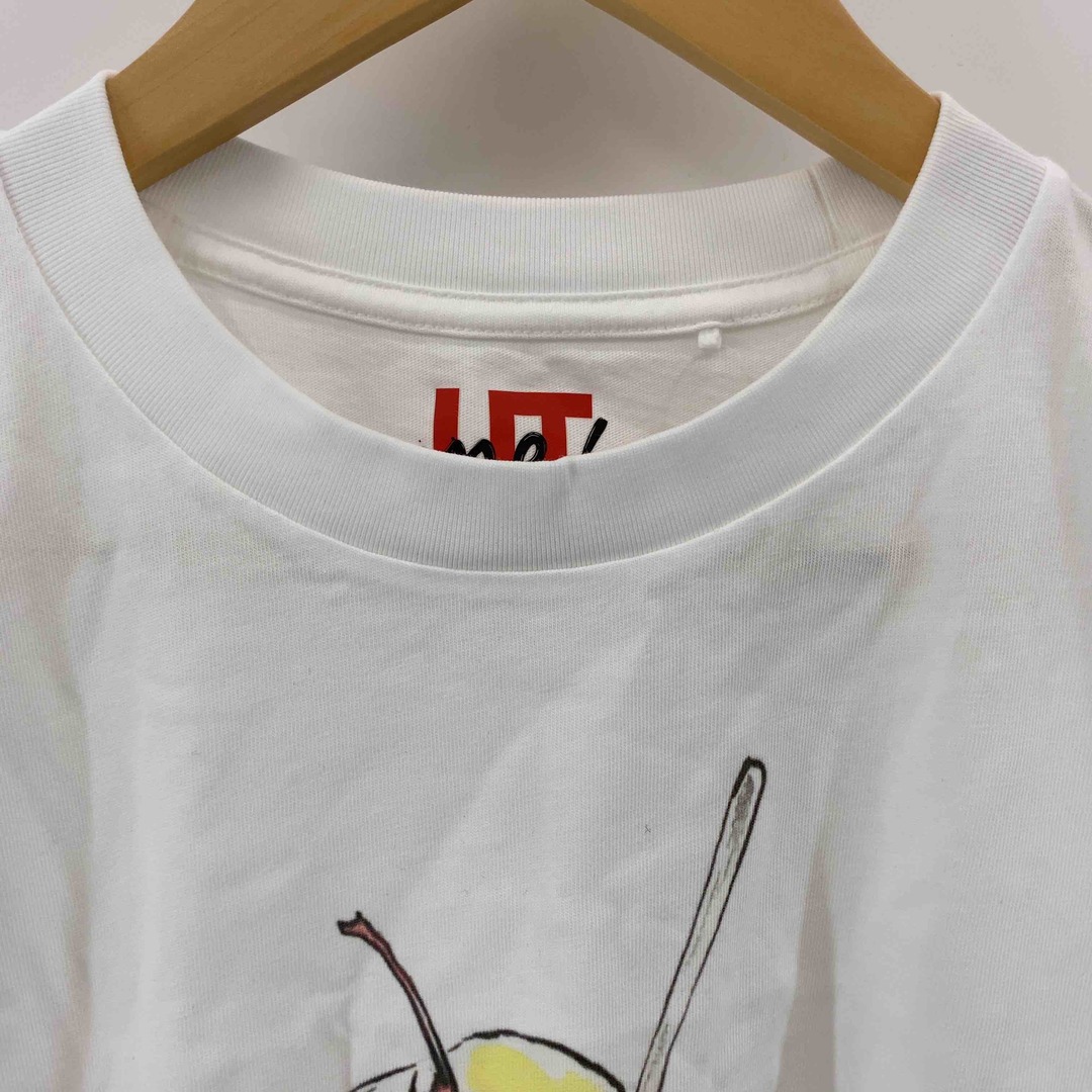 UNIQLO(ユニクロ)のUNIQLO ユニクロ メンズ トップス Tシャツ（半袖）ホワイト メンズのトップス(Tシャツ/カットソー(半袖/袖なし))の商品写真