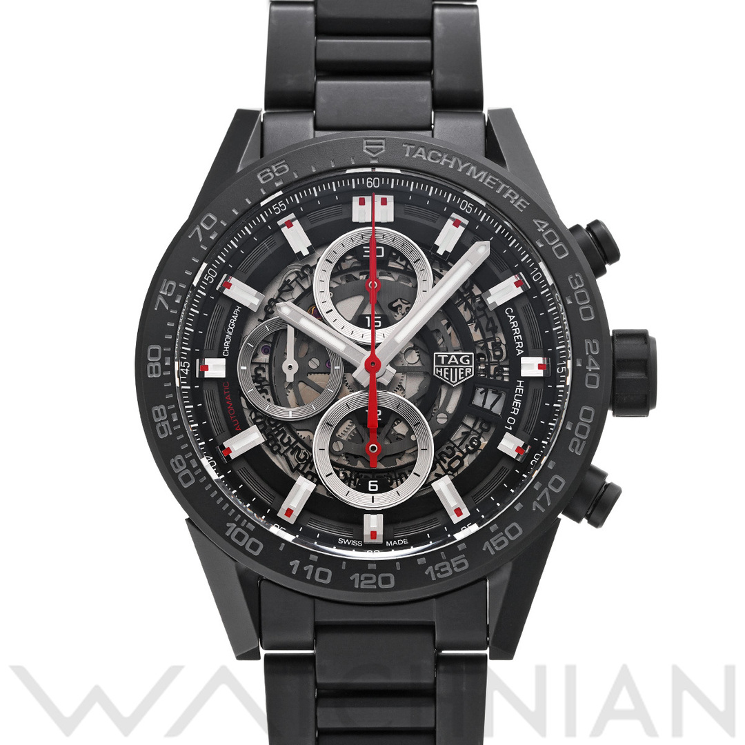 TAG Heuer(タグホイヤー)の中古 タグ ホイヤー TAG HEUER CAR2090.BH0729 スケルトン メンズ 腕時計 メンズの時計(腕時計(アナログ))の商品写真