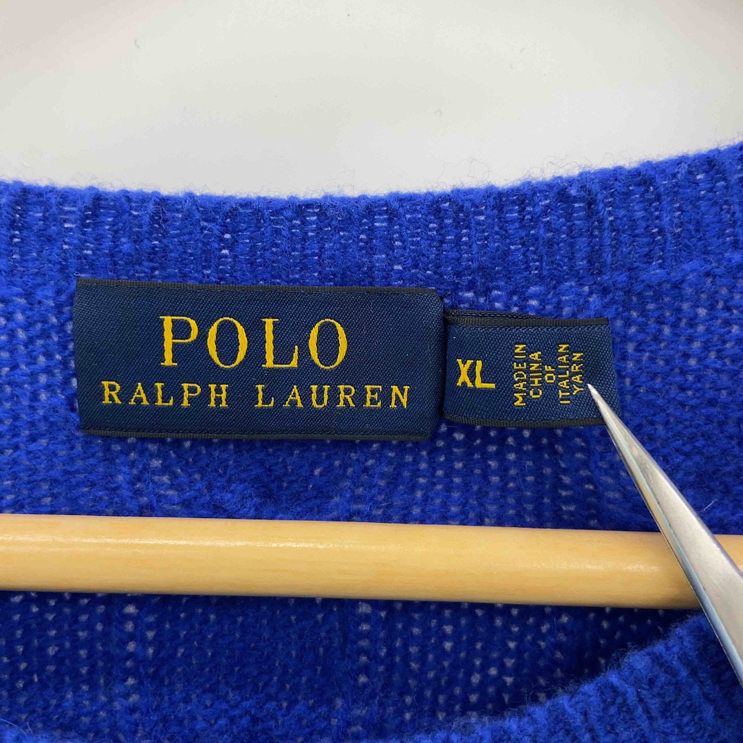 POLO RALPH LAUREN(ポロラルフローレン)のPOLO RALPH LAUREN ポロラルフローレン レディース ニット/セーター ブルー レディースのトップス(ニット/セーター)の商品写真