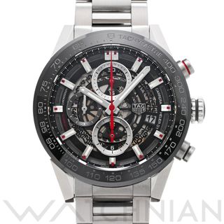 タグホイヤー(TAG Heuer)の中古 タグ ホイヤー TAG HEUER CAR201V.BA0714 ブラック メンズ 腕時計(腕時計(アナログ))