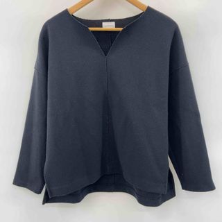 UNITED ARROWS green label relaxing - UNITED ARROWS green label relaxing ユナイテッドアローズグリーンレーベルリラクシング レディース カットソー長袖 スキッパ ドロップ ネイビー