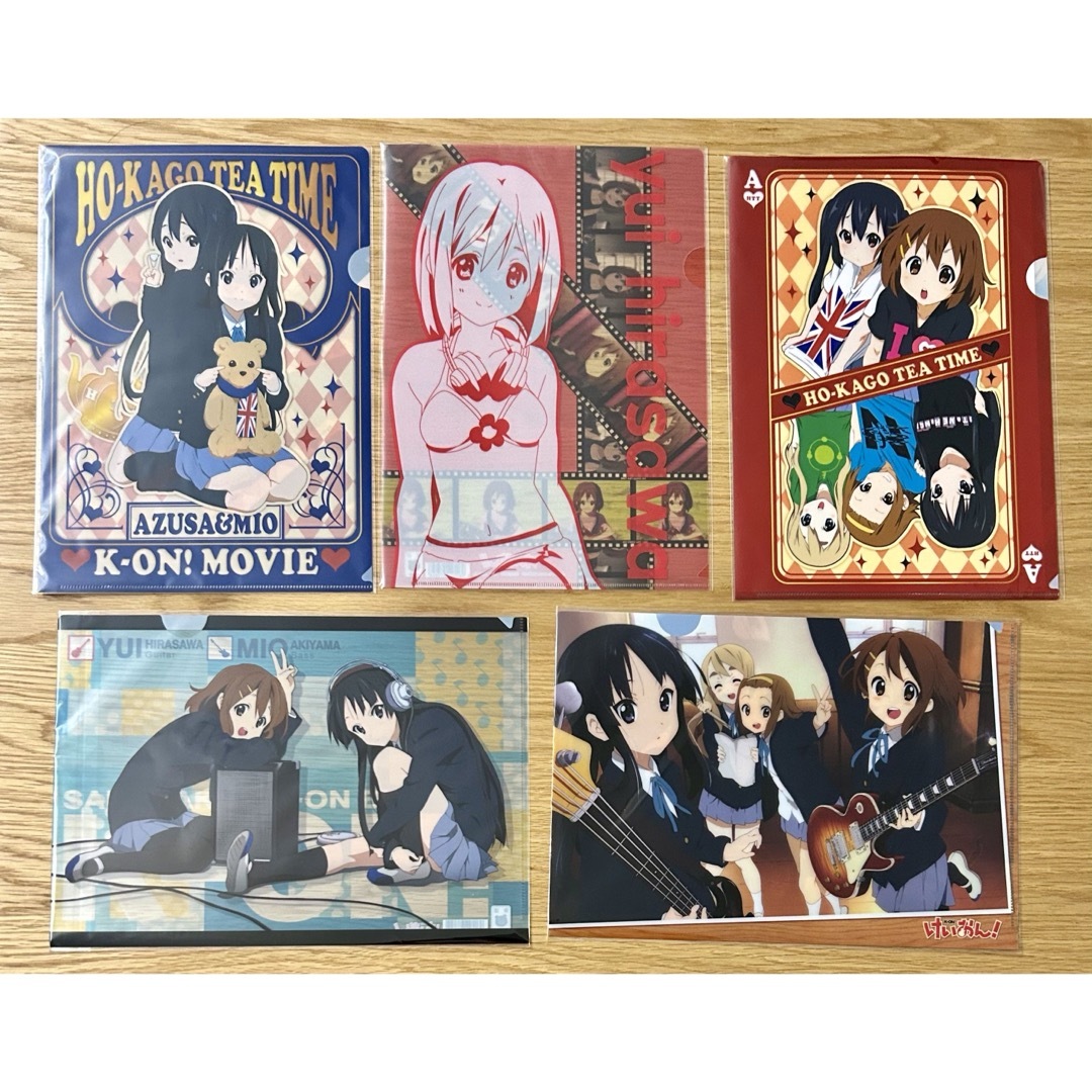 けいおん! クリアファイル まとめ売り 71枚 けいおん! クリアファイル まとめ売り 71枚