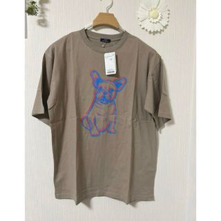 アーバンリサーチアイテムズ(URBAN RESEARCH ITEMS)の新品　アイテムズ　アーバンリサーチ　プリントTシャツ ブルドック(Tシャツ/カットソー(半袖/袖なし))